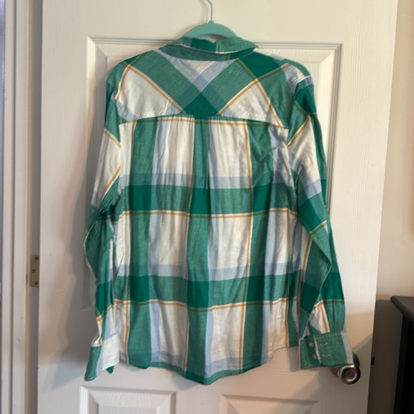 Jcrew plaid flannel button down size xl - Picture 3 of 3